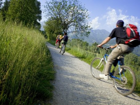 Mountain biken